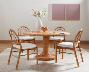 Pace Dining Chair In Burnished Oak