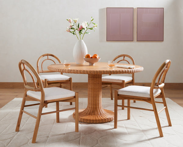 Pace Dining Chair In Burnished Oak