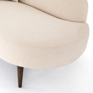LUNA CHAISE IN IVORY