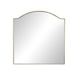 Jacques Mirror In Antique Brass