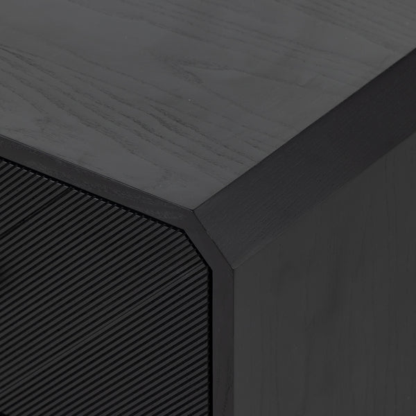 Caspian 6 Drawer Dresser In Black Ash