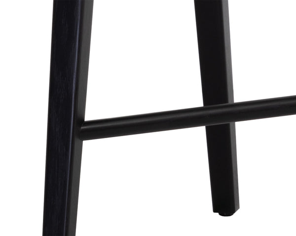 DOMINIC COUNTER STOOL - BLACK