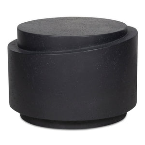 Moe's Cosmo Outdoor Accent Table in Black Finish