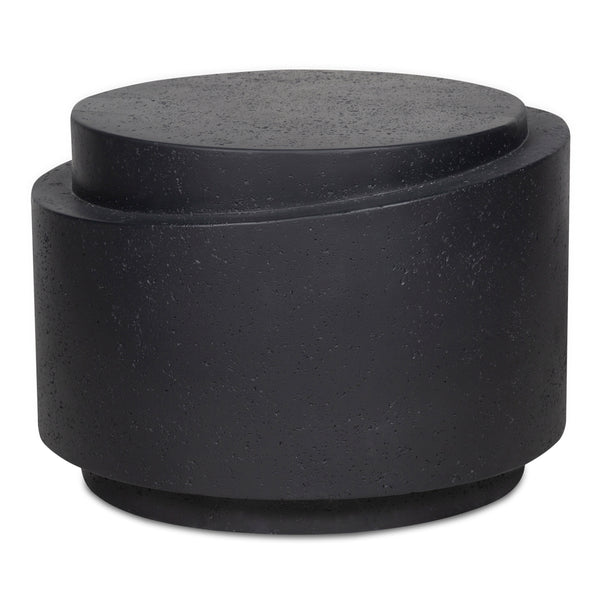 Moe's Cosmo Outdoor Accent Table in Black Finish