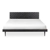 Moe's Pablo Queen Bed in Black Sheesham Wood