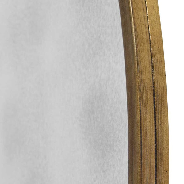 Junius Round Gold Mirror