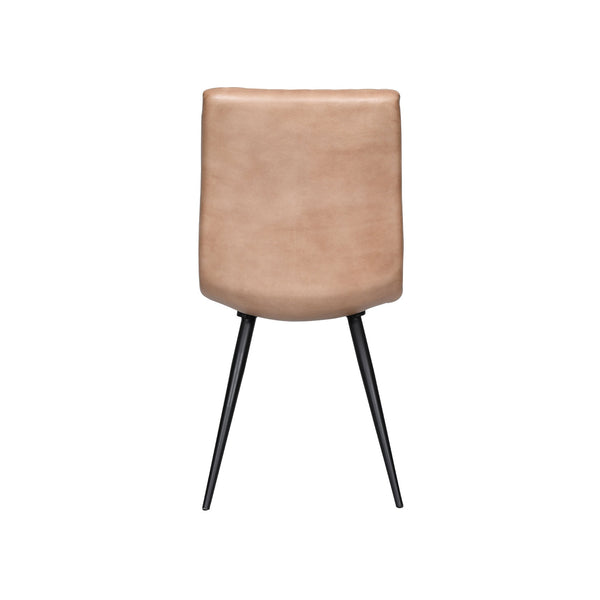 Chelsea Dining Chair, Antique Ivory Leather
