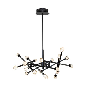 Batton 27W LED Pendant  in Black