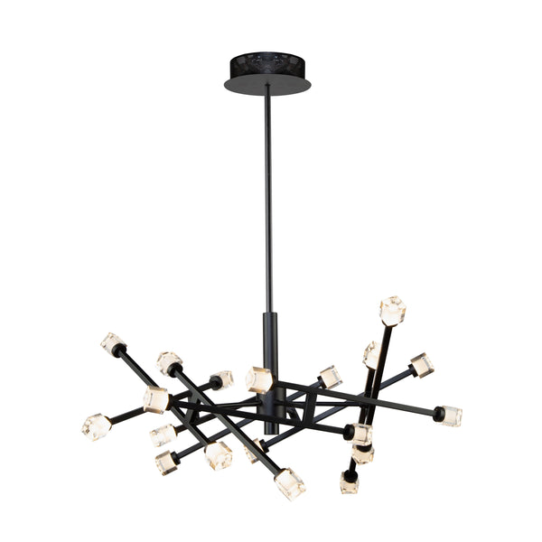 Batton 27W LED Pendant  in Black