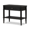 Toulouse Nightstand In Distressed Black