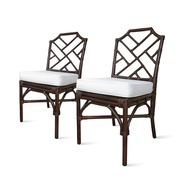 Kara Rattan Chair In Paloma Brown