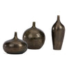 Trio Mini Sculpture Vases, Set of 3
