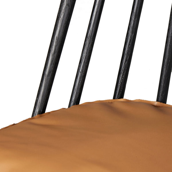 Lewis Swivel Bar + Counter Stool - Whiskey Saddle