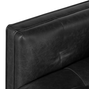Kiera Swivel Chair In Sonoma Black