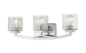 Zaid 3 Light Vanity in Chrome Finish