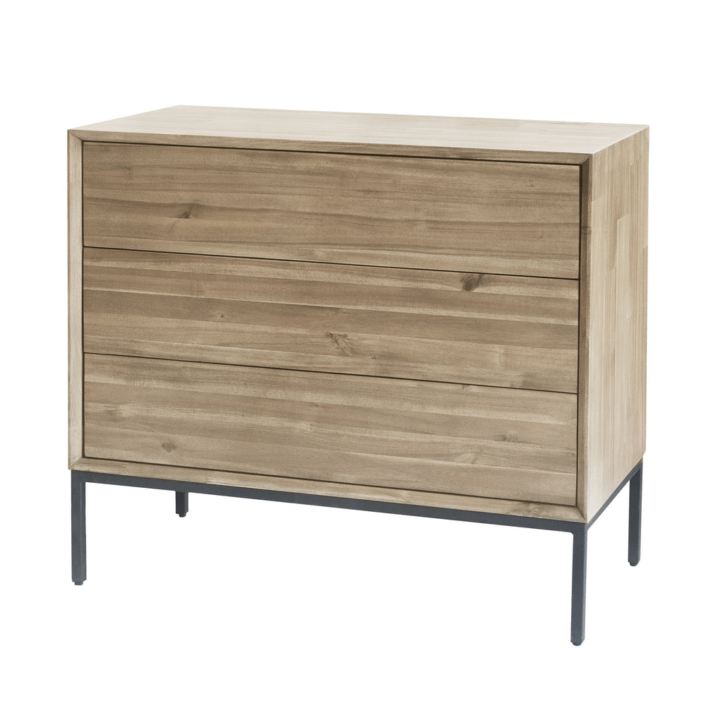 Hathaway KD Chest 3 Drawers, Drifted Sand