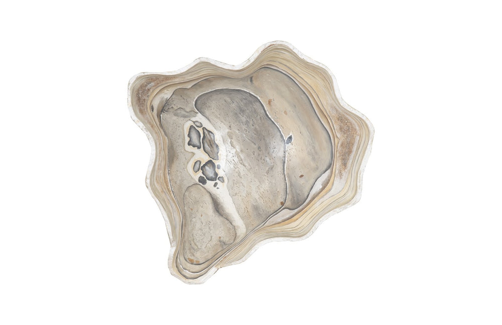 Cast Wall Onyx Bowl, Faux Finish, Large