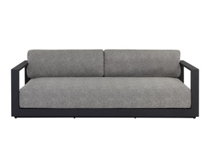 TAVIRA SOFA - CHARCOAL - LANIKAI SALT AND PEPPER