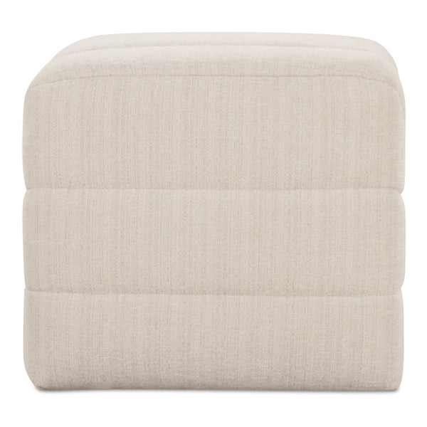Moe's Verity Stool in Oatmeal Upholstery