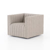 Augustine Swivel Chair-Orly Natural