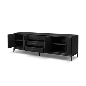 Rosenell Media Console - Black Paper Cord