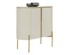 PALOMA BAR CABINET - HIGH GLOSS CREAM