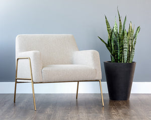 Cybil Armchair - Dove Cream