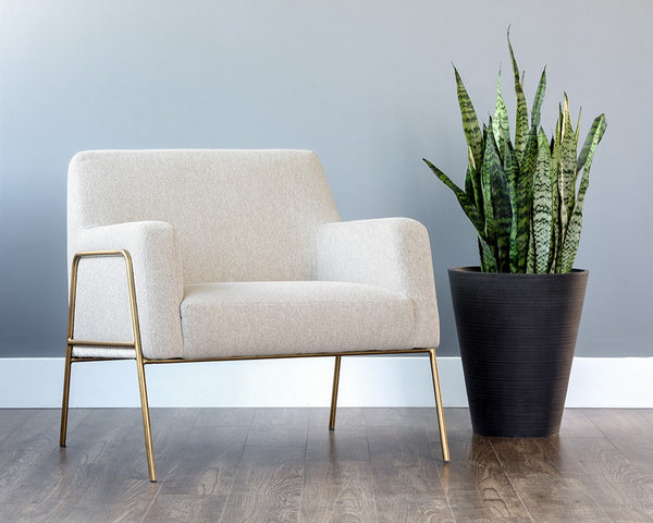 Cybil Armchair - Dove Cream