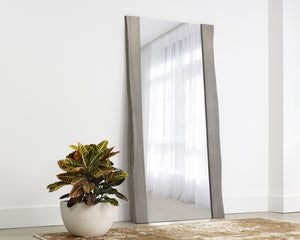 FONTANA FLOOR MIRROR - GREY