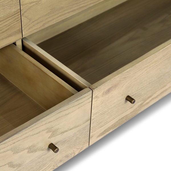 Torrington 6 Drawer Dresser - Sandy Oak Resawn