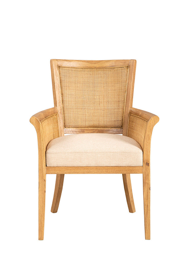 Natural Gimble Arm Chair