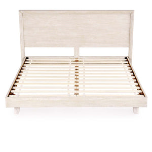 Reece Solid Wood Bed, Queen - Mango Wood Finish