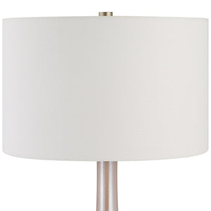 Rosa Pink Glass Table Lamp