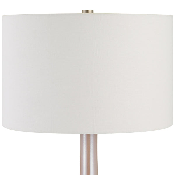 Rosa Pink Glass Table Lamp