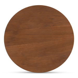 Theo One Drawer Nightstand in Brown Oak