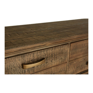Moe's Annecy Console Table in Natural Wood
