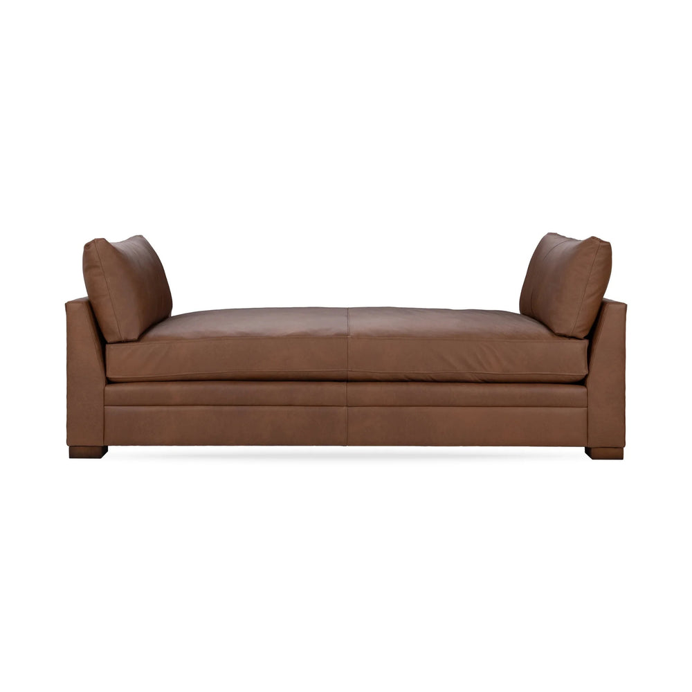 Audrey Backless Sofa - Lush-Saddle