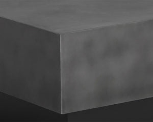 BLAKELY COFFEE TABLE - GUNMETAL
