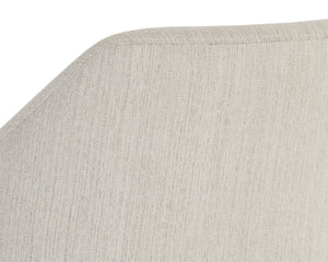 MILTON DINING ARMCHAIR - LIGHT WASH - MINA IVORY