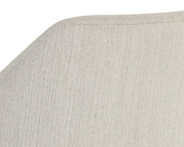 MILTON DINING ARMCHAIR - LIGHT WASH - MINA IVORY