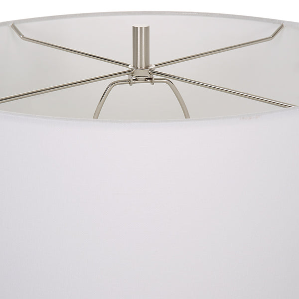 Remnant White Marble Table Lamp