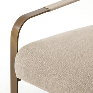 Jules Chair-Stonewash print ecru