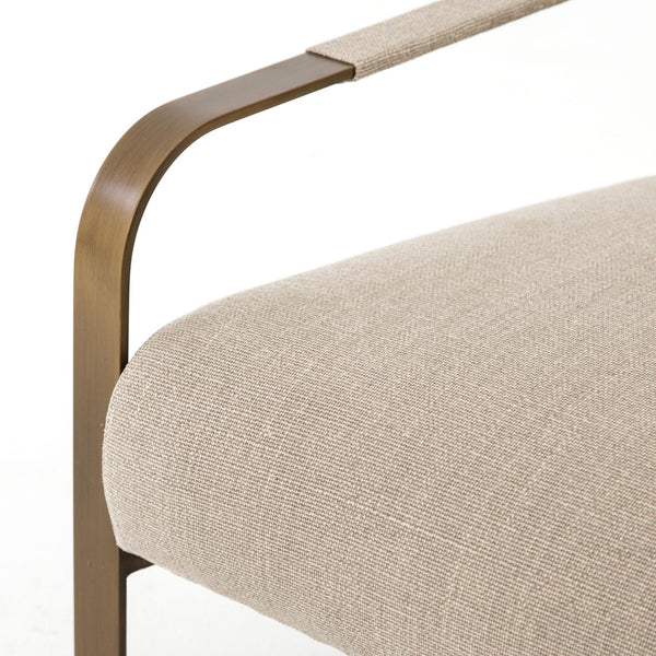 Jules Chair-Stonewash print ecru