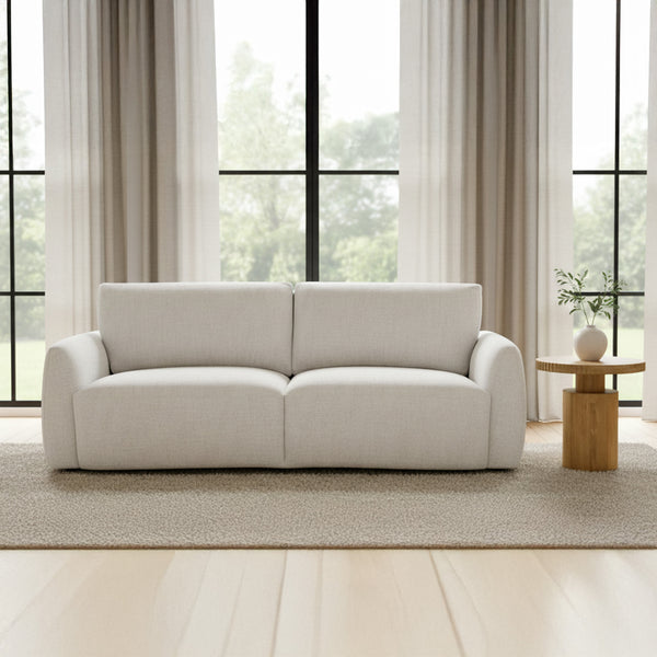 Moe's Callie High Back Sofa 91" Flecked Oat