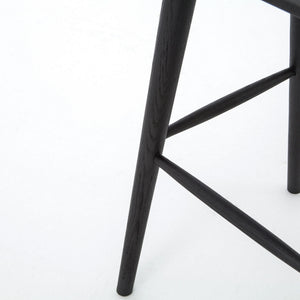 Eline Windsor Barstool-Black Oak