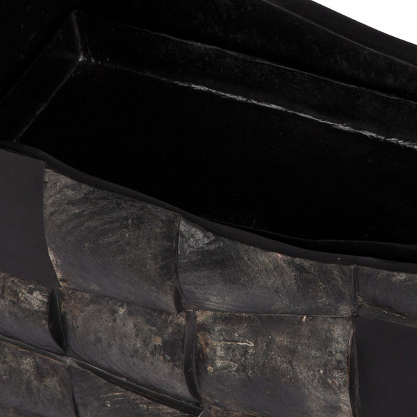 Shell 'Twisted' Wall Sculpture Planter 48''H