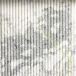 Oranda Dining Table In Polished White Marble