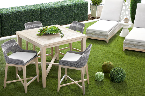 Carmel Outdoor 42" Square Counter Table