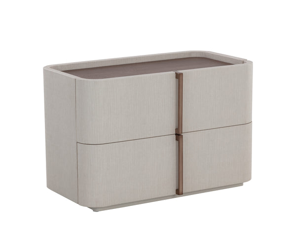 JAMILLE NIGHTSTAND - LARGE - CREAM