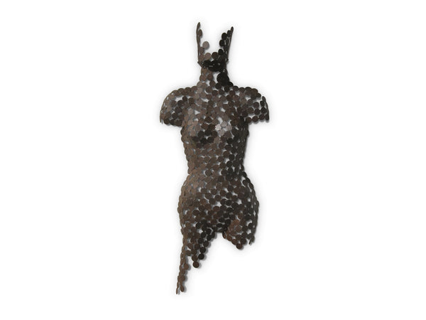 Faux Rust Female Torso